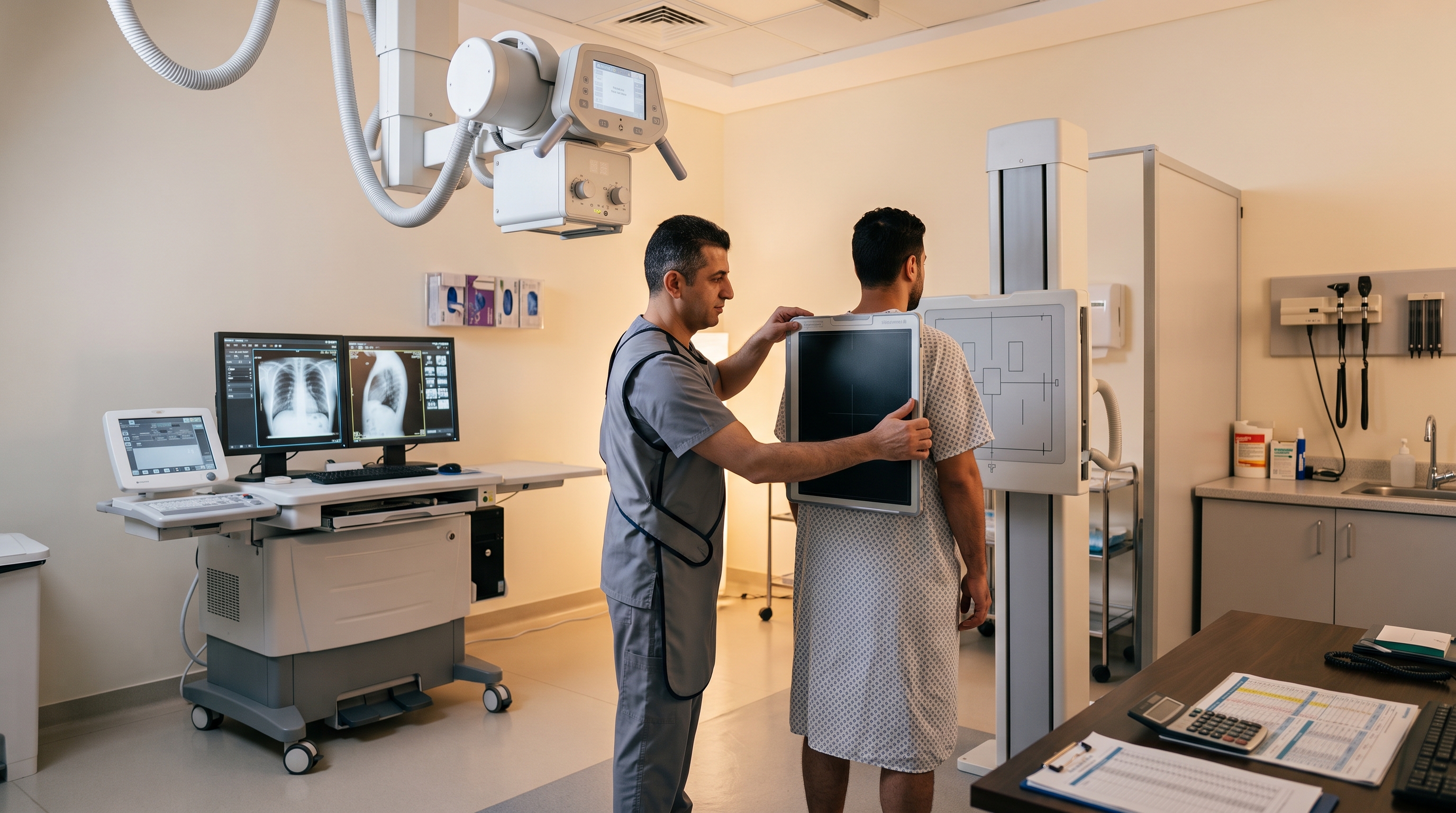 Chest X-ray medical screening service in Al Madam, Sharjah